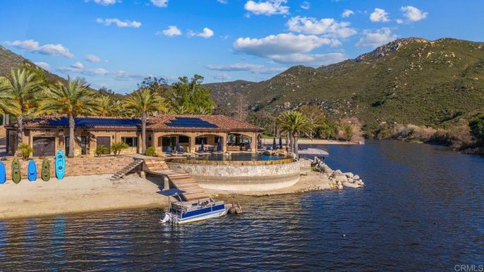 Exterior, Lake, Solar Panels