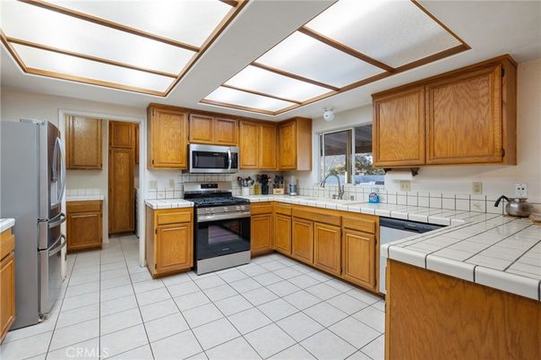 Interior, Kitchen, Tile Countertops