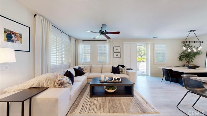 Dining room, Interior, Living room, Pendant Lights, Wood Texture Flooring