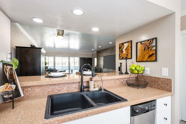 Interior, Kitchen, Recessed Lighting