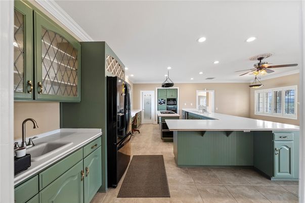 Interior, Kitchen, Recessed Lighting