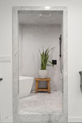Bathroom, Free Standing Baths, Interior, Marble Walls