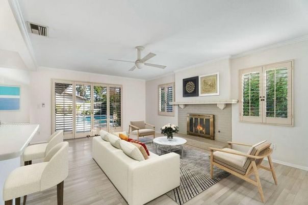 Fireplace, Interior, Living room, Wood Texture Flooring