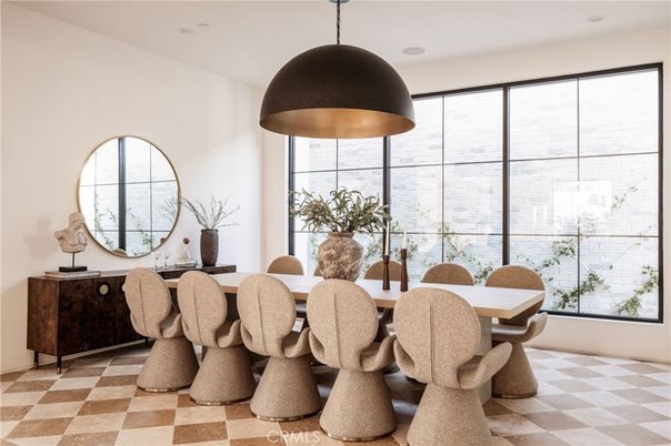 Dining room, Interior, Pendant Lights
