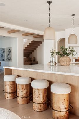 Interior, Pendant Lights, Wood Texture Flooring