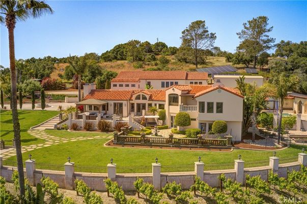Backyard, Exterior, Facade, Solar Panels, Mediterranean