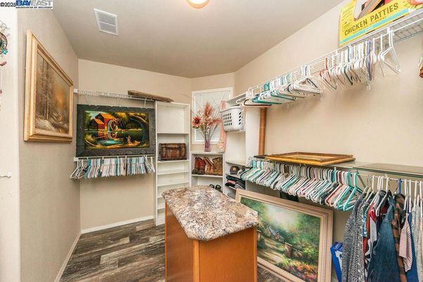 Interior, Walk-in Closets, Wood Texture Flooring
