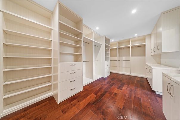 Interior, Recessed Lighting, Walk-in Closets, Wood Texture Flooring