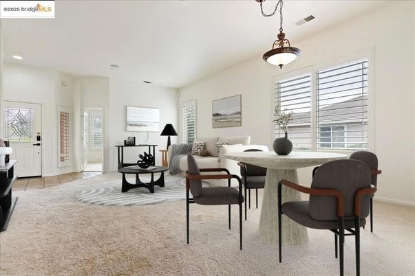 Dining room, Interior, Pendant Lights, Recessed Lighting