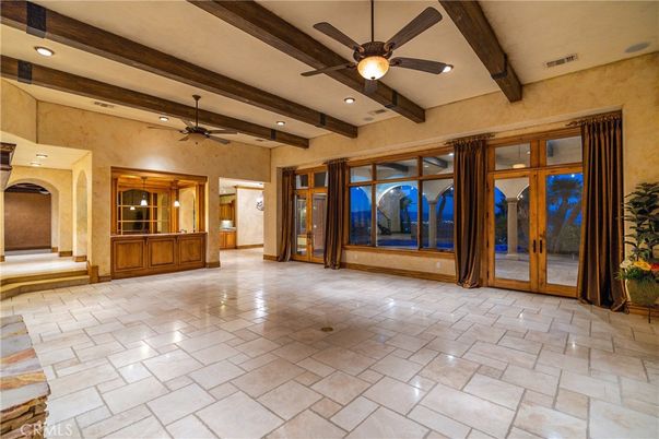 Interior, Recessed Lighting, Wooden Beams
