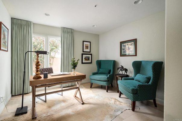 Home Office, Interior, Recessed Lighting