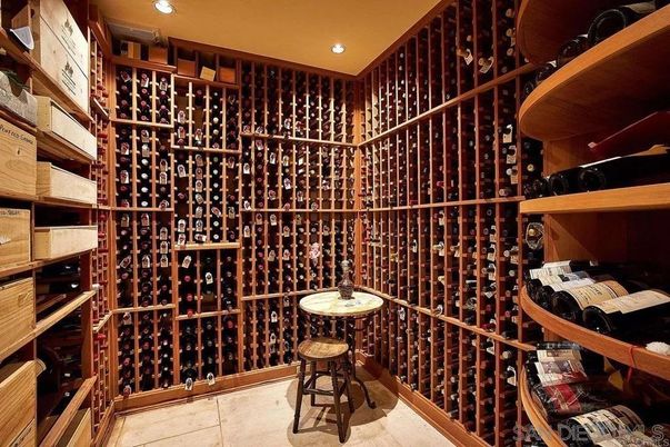 Interior, Recessed Lighting, Wine Storage