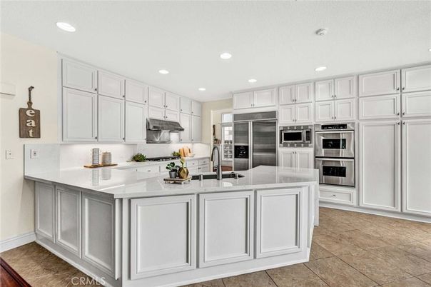 Interior, Kitchen, Recessed Lighting, Stainless Steel Appliances