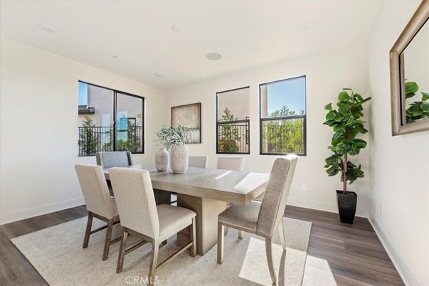 Dining room, Interior, Wood Texture Flooring