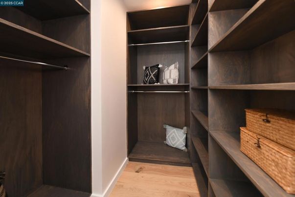 Interior, Walk-in Closets, Wood Texture Flooring