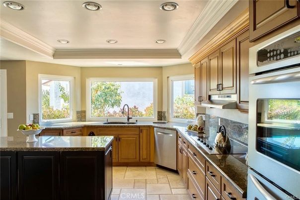 Interior, Kitchen, Recessed Lighting, Stainless Steel Appliances