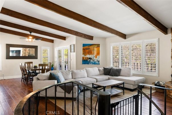 Dining room, Interior, Living room, Wooden Beams, Wood Texture Flooring