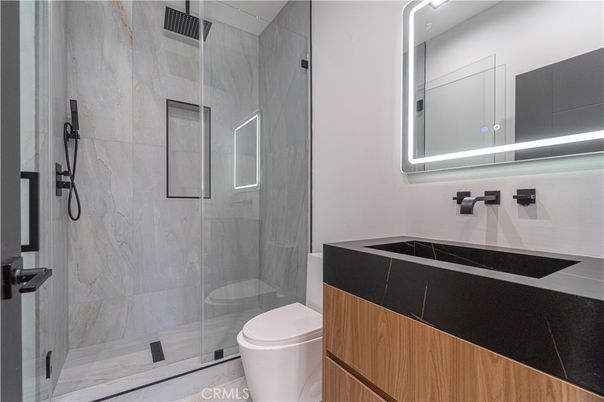 Bathroom, Glass Shower, Interior