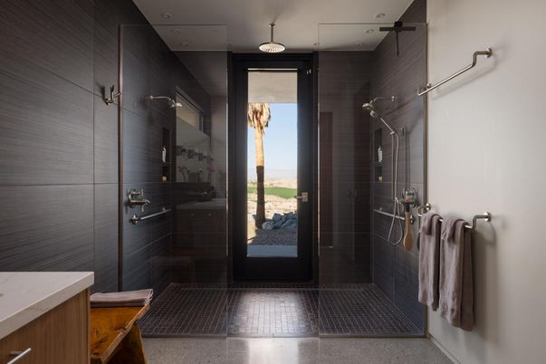 Bathroom, Glass Shower, Interior