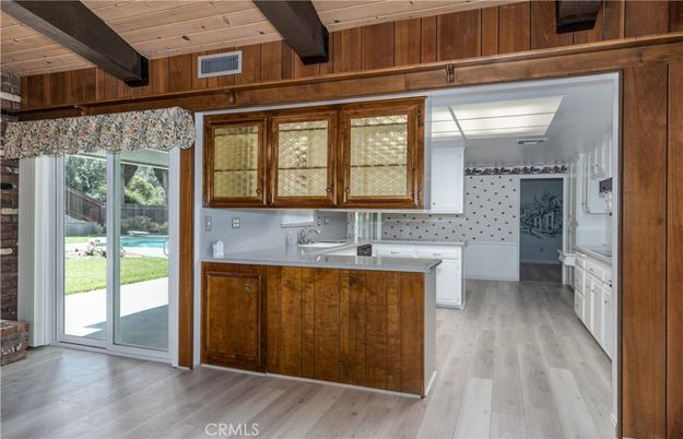 Interior, Kitchen, Wooden Beams, Wooden Ceilings, Wood Texture Flooring