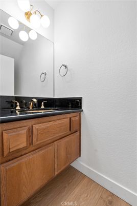 Bathroom, Dual Sink Vanities, Interior, Wood Texture Flooring