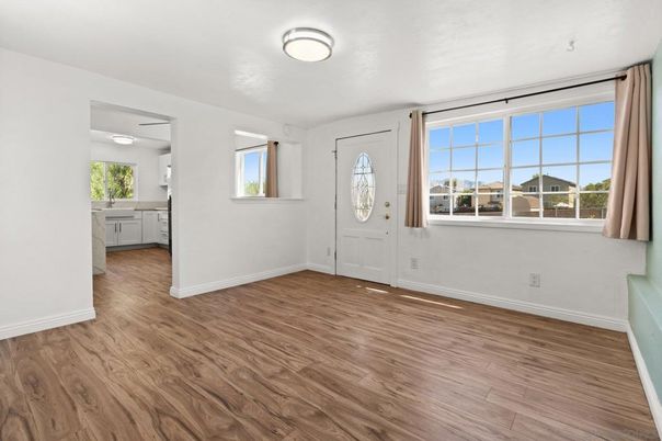 Empty room, Interior, Wood Texture Flooring