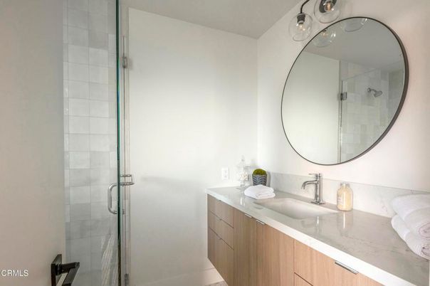 Bathroom, Glass Shower, Interior