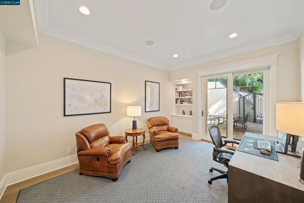 Home Office, Interior, Recessed Lighting