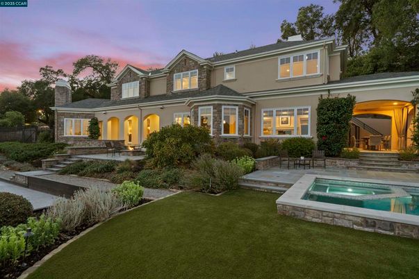 Backyard, Exterior, Facade, Pool, French Provincial