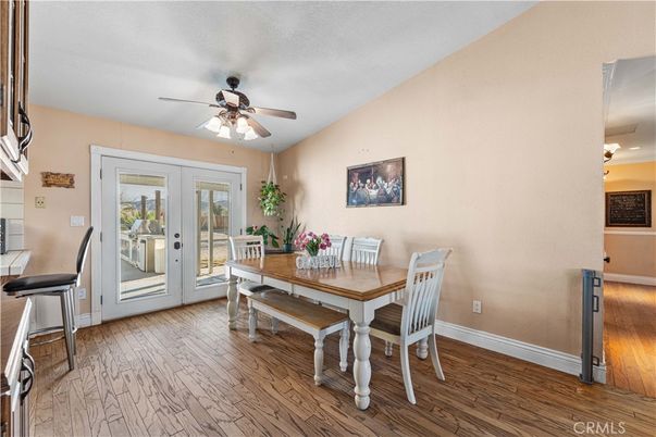 Dining room, Interior, Wood Texture Flooring