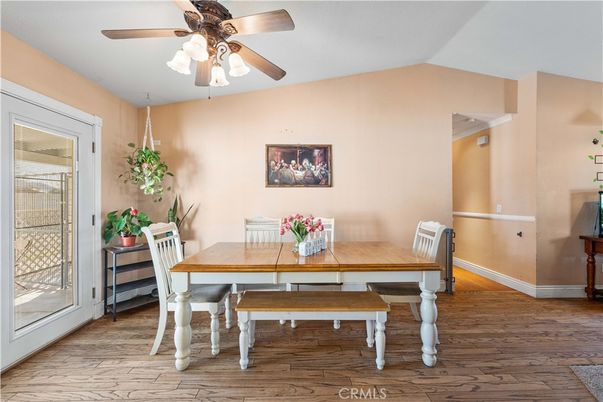 Dining room, Interior, Wood Texture Flooring
