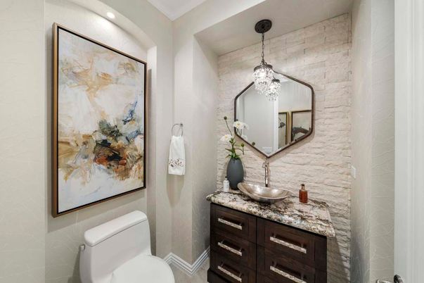 Bathroom, Interior, Pendant Lights, Recessed Lighting
