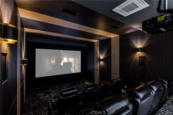 Home Theatre Room, Interior, Projection Screen, Theatre Room