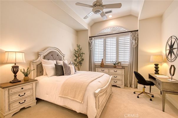 Bedroom, Home Office, Interior, Recessed Lighting