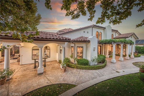 Exterior, Facade, Spanish Mediterranean