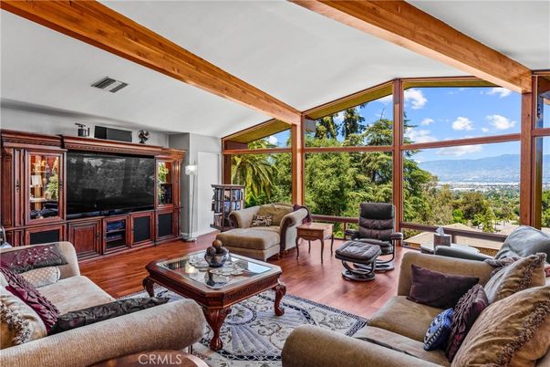 Interior, Living room, Wooden Beams, Wood Texture Flooring