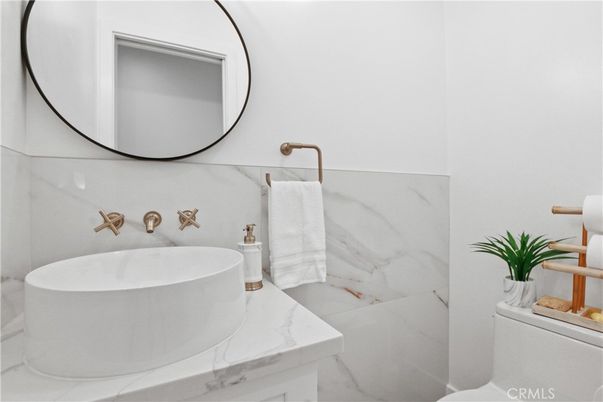 Bathroom, Interior, Marble Walls