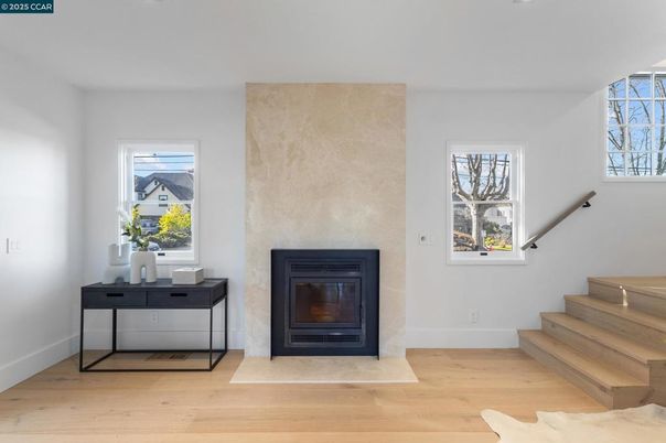 Fireplace, Interior, Wood Texture Flooring