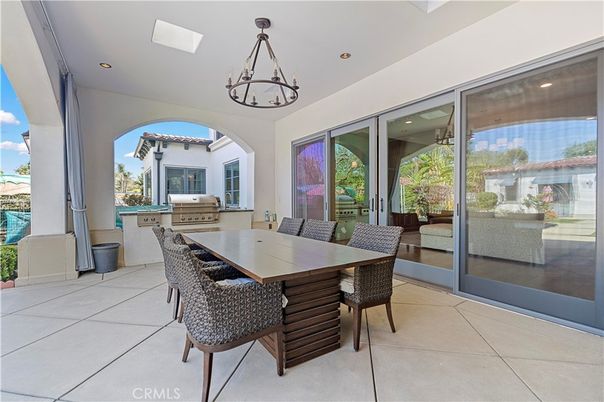 Chandelier, Dining room, Exterior, Interior, Recessed Lighting