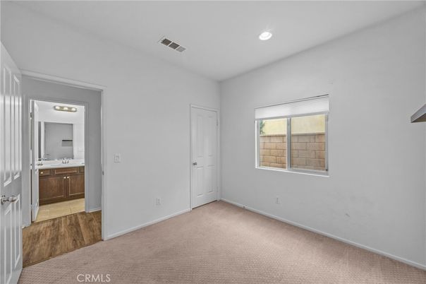 Bathroom, Empty room, Interior, Recessed Lighting, Wood Texture Flooring