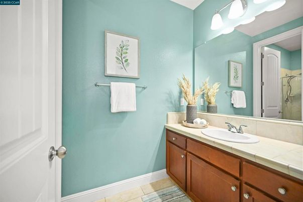 Bathroom, Interior, Tile Countertops
