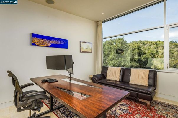 Home Office, Interior, Recessed Lighting