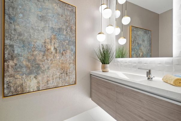Bathroom, Interior, Pendant Lights