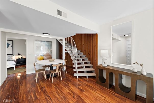 Bedroom, Dining room, Interior, Wood Texture Flooring