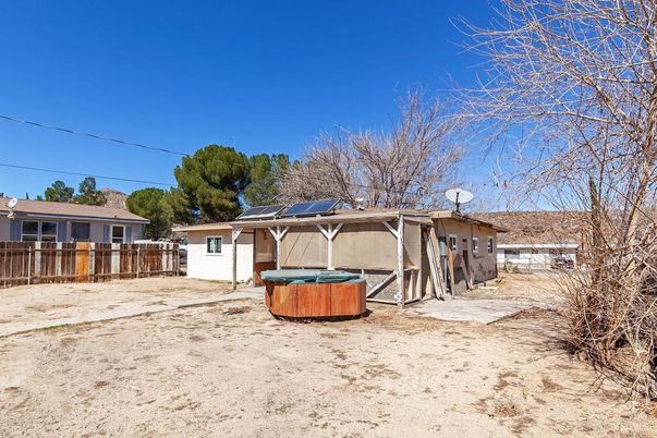 Backyard, Exterior, Hot Tub, Solar Panels