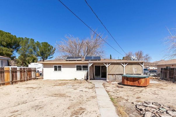 Backyard, Exterior, Hot Tub, Solar Panels