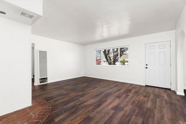 Empty room, Interior, Wood Texture Flooring