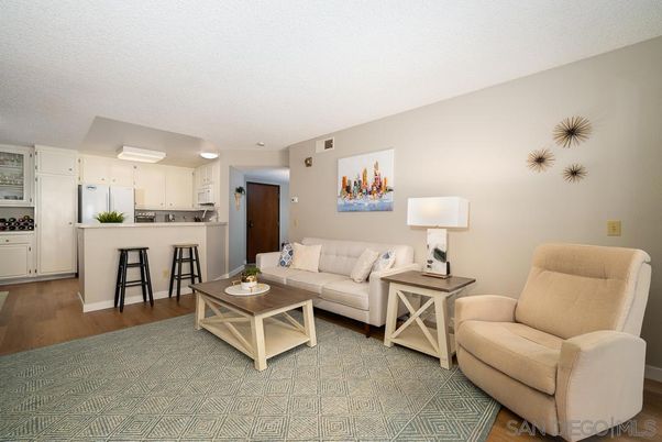 Interior, Kitchen, Living room, Stainless Steel Appliances, Wood Texture Flooring