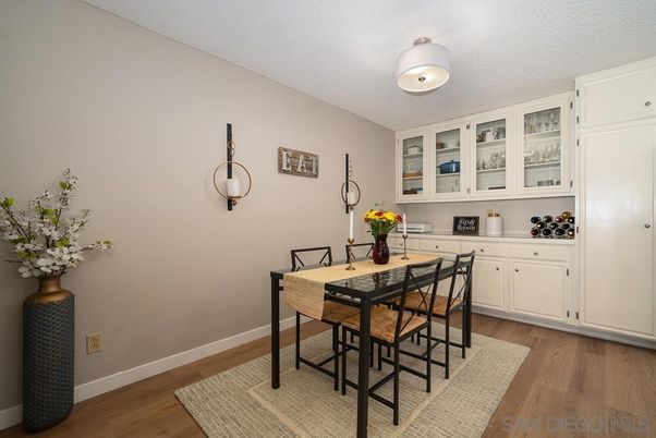 Dining room, Interior, Wood Texture Flooring