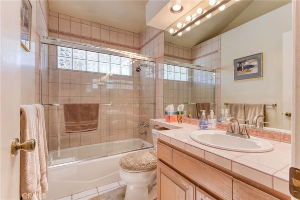 Bathroom, Glass Shower, Interior, Tile Countertops